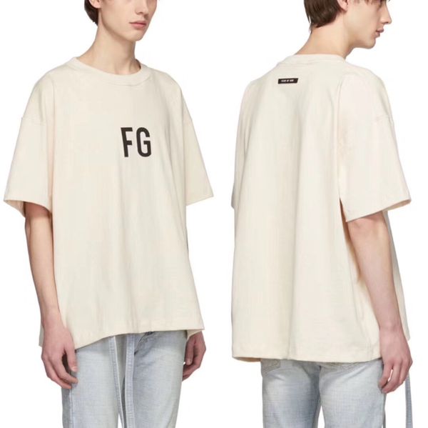 FG 6th Sixth Mens Oversize Tshirts Summer Short Sleeved O-neck Loose Tees Short Sleeved Tops